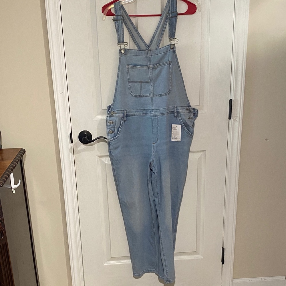 Sonoma Light Blue Denim Overalls
